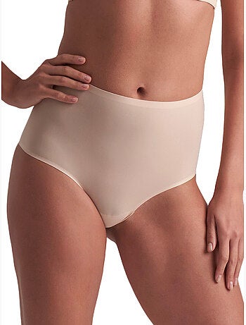 Culotte taille haute uni stretch