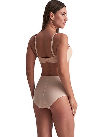 Culotte taille haute uni stretch