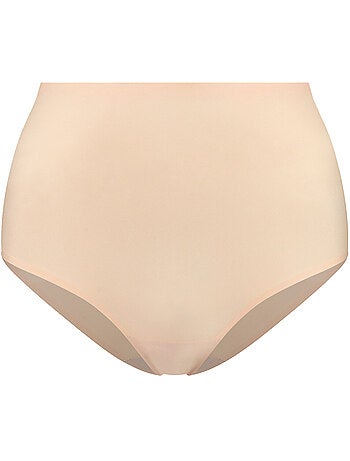 Culotte taille haute uni stretch