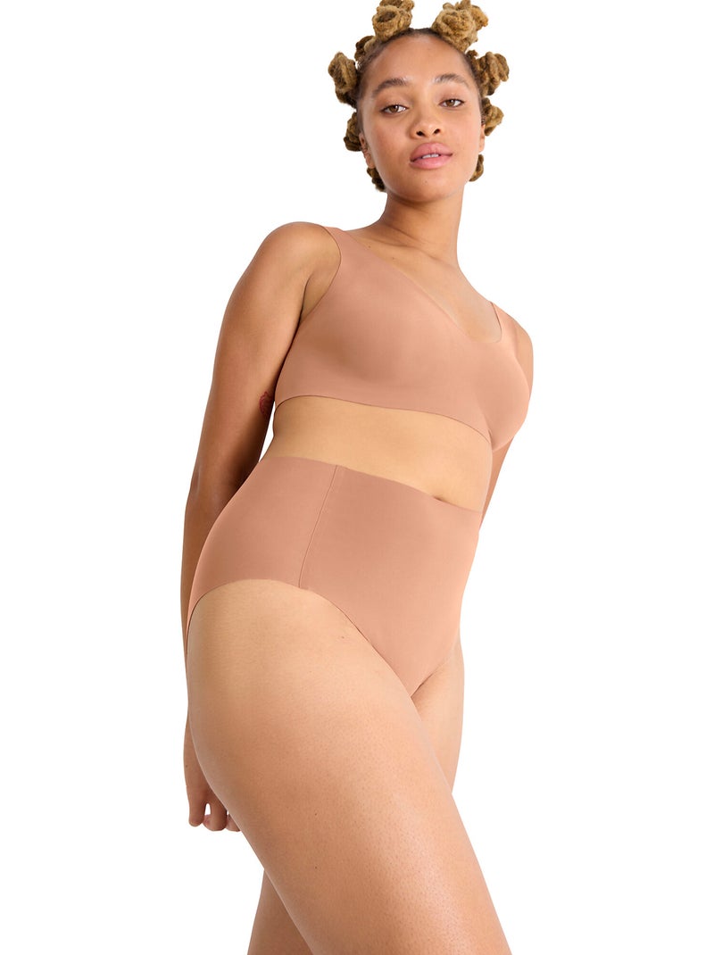 Culotte taille haute zero feel Beige - Kiabi