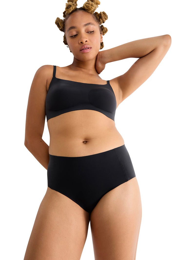 Culotte taille haute zero feel Noir - Kiabi