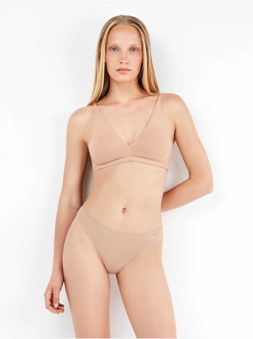 Culottes brésiliennes en coton bio - Kiabi