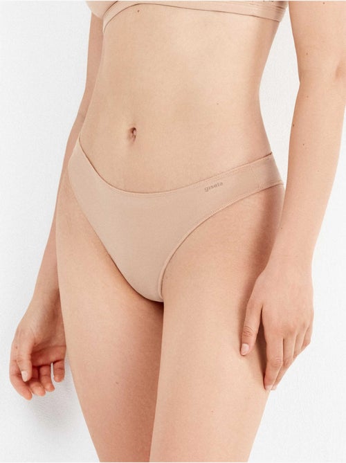 Culottes brésiliennes en coton bio - Kiabi