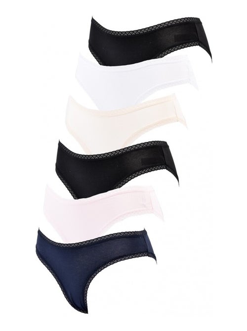 Culottes Femme INFINITIF - Pack de 6 - Kiabi