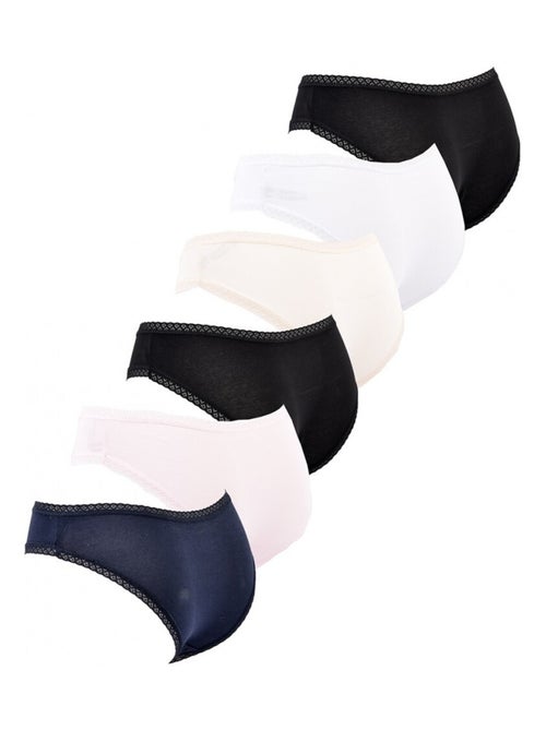 Culottes Femme INFINITIF - Pack de 6 - Kiabi