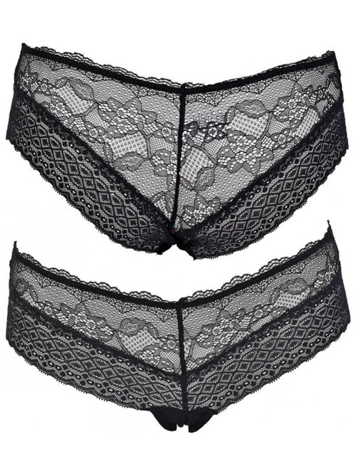 Culottes Femme INFINITIF avec Dentelle - Pack de 6 - Kiabi Culottes Femme INFINITIF avec Dentelle - Pack de 6 - Kiabi
