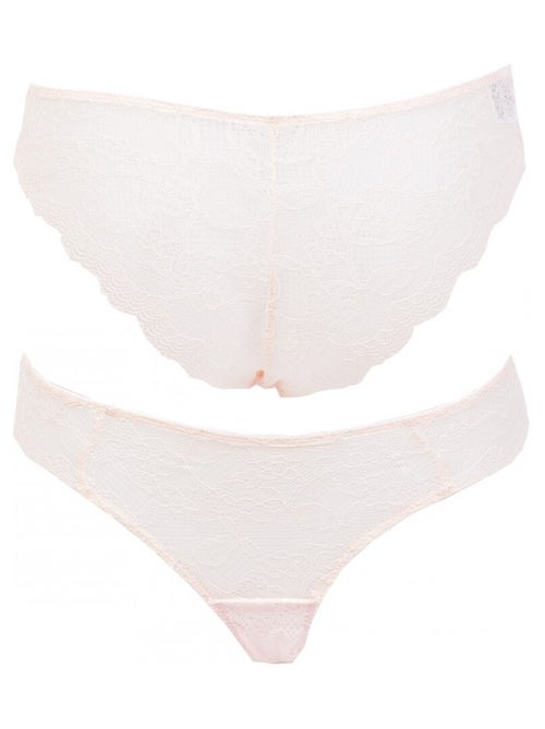 Culottes Femme INFINITIF avec Dentelle - Pack de 6 - Kiabi Culottes Femme INFINITIF avec Dentelle - Pack de 6 - Kiabi