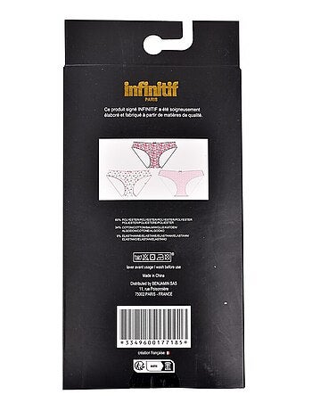 Culottes Femme INFINITIF MAXI en Coton - Pack de 6