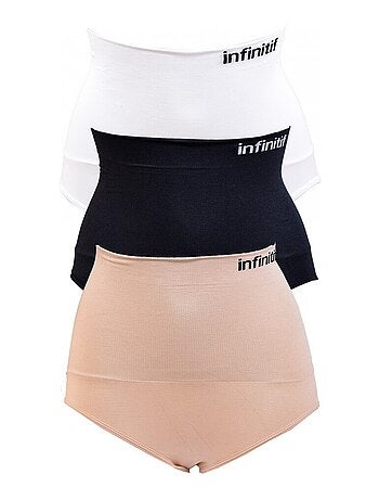 Culottes Femme INFINITIF Microfibre - Pack de 3
