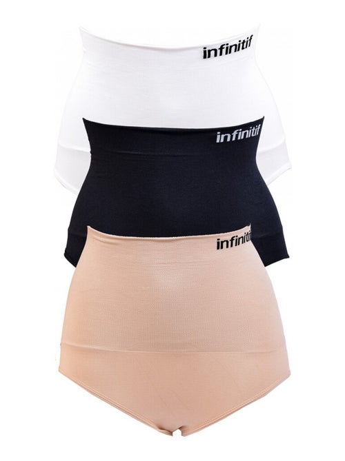 Culottes Femme INFINITIF Microfibre - Pack de 3 - Kiabi Culottes Femme INFINITIF Microfibre - Pack de 3 - Kiabi