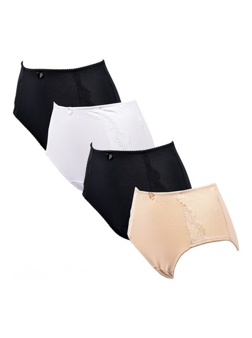 Culottes Femme KINDY - Pack de 4 - Kiabi Culottes Femme KINDY - Pack de 4 - Kiabi