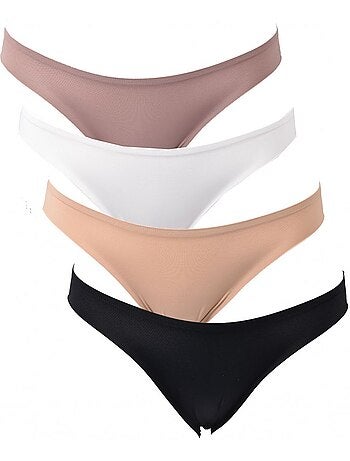 Culottes femme ultra confort découpe laser - pack de de