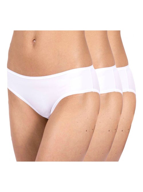 Culottes haute microfibre lot de 3 - Kiabi