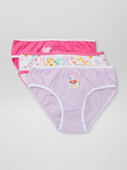 Culottes 'Peppa Pig' - Lot de 3 - Kiabi