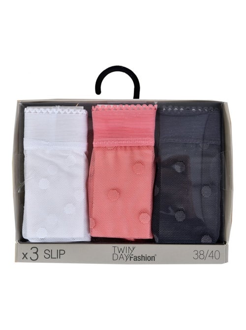 Culottes pour femme TWINDAY - Pack de 6 - Kiabi Culottes pour femme TWINDAY - Pack de 6 - Kiabi