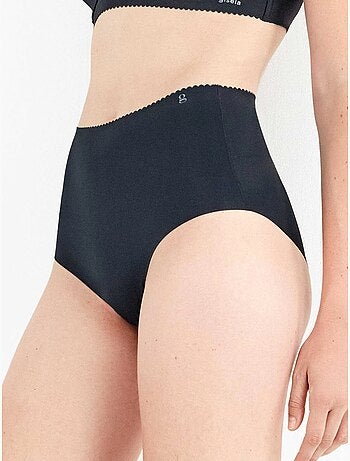 Culottes taille haute invisibles en microfibre