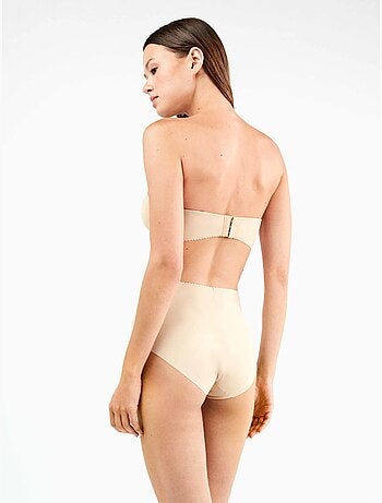 Culottes taille haute invisibles en microfibre