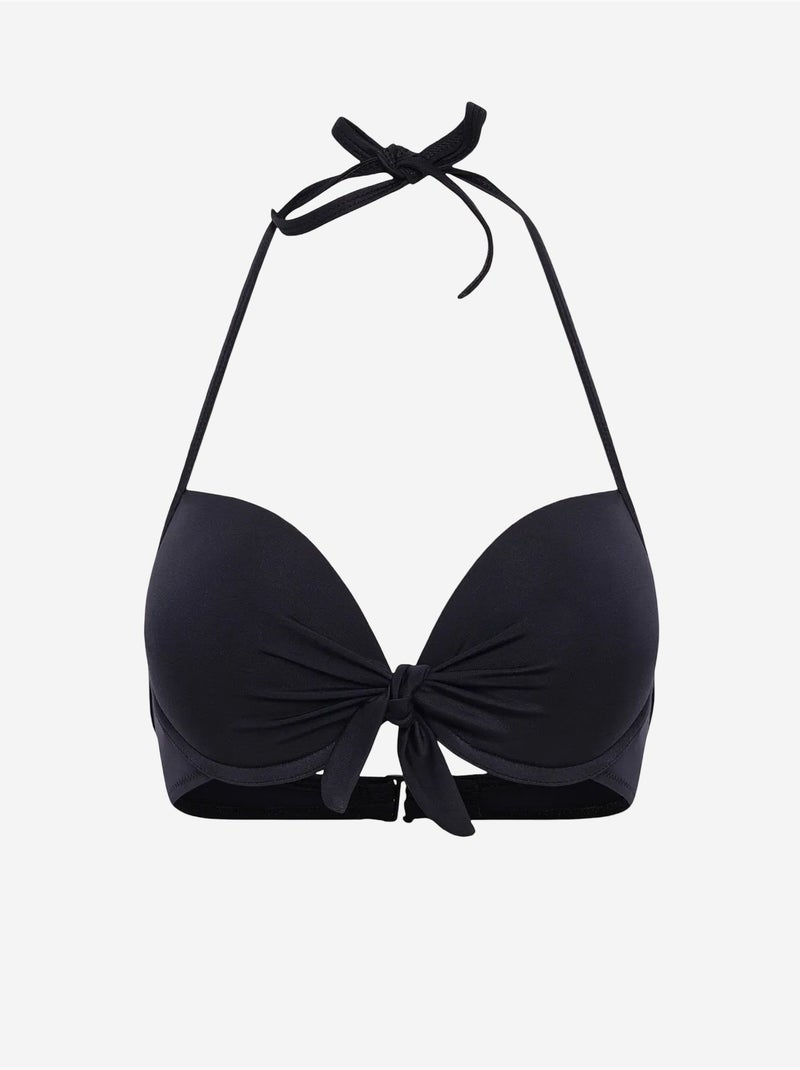 Cup-bikini top penti Zwart - Kiabi