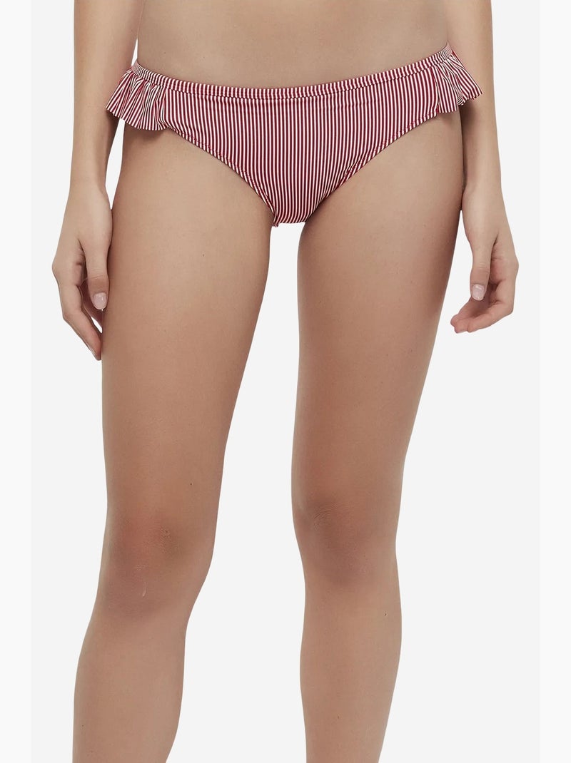 Cute side bas de bikini penti Rouge - Kiabi