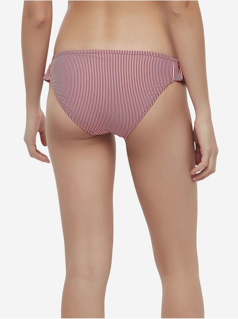Cute side bas de bikini penti Rouge - Kiabi