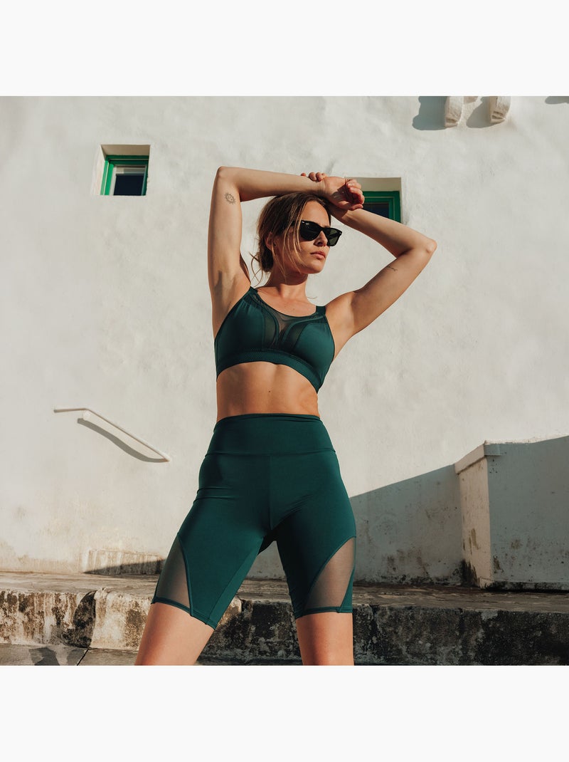 Cycliste de sport faro - rougegorge lingerie Bleu - Kiabi
