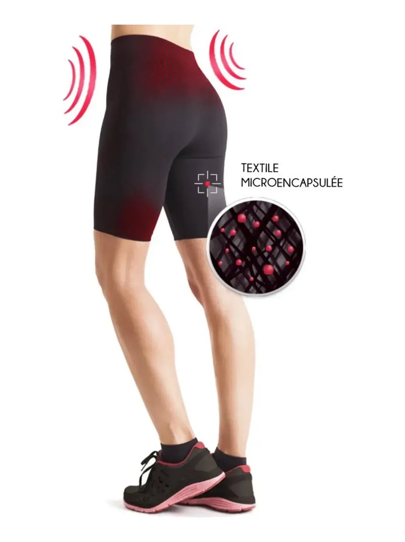 Cycliste Fit Active gainant minceur Noir - Kiabi