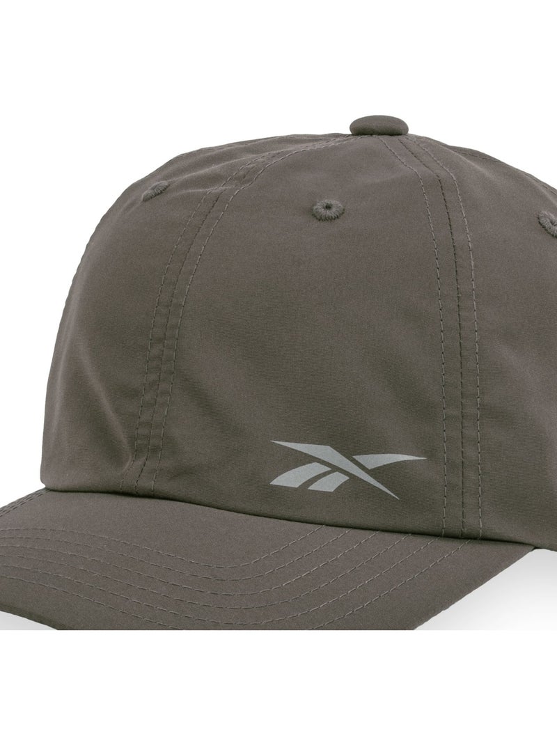 Dad cap van polyester met print aan de zijkant flow cap Kakigroen - Kiabi