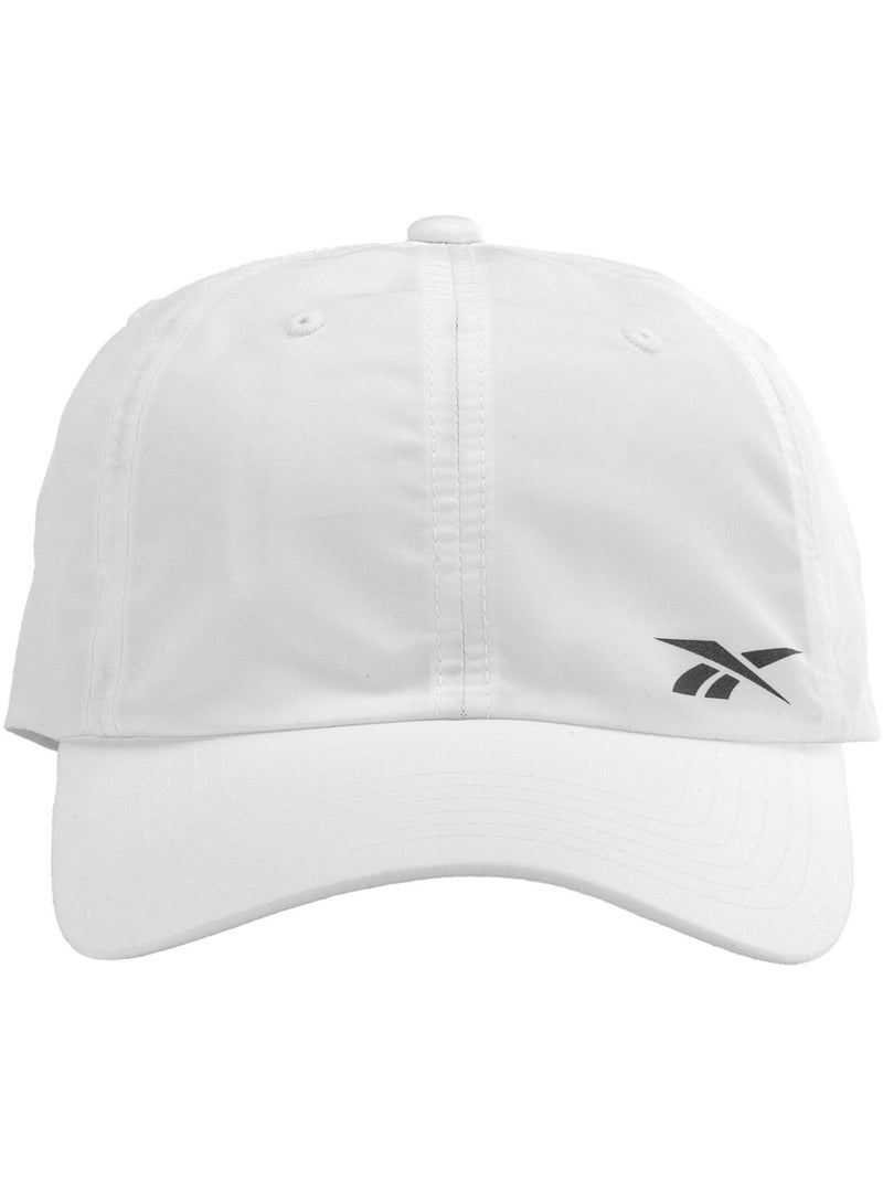 Dad cap van polyester met print aan de zijkant flow cap Wit - Kiabi
