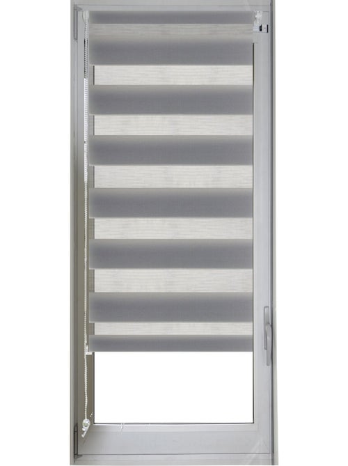 Dag- en nachtrolgordijn met horizontale lamellen - Kiabi