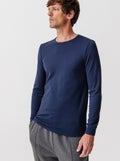 'Damart'-T-shirt van Thermolactyl-vezel (niveau 3) BLAUW - Kiabi