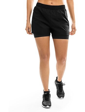 Dames 2-in-1 sportshort