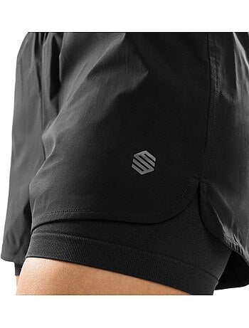 Dames 2-in-1 sportshort