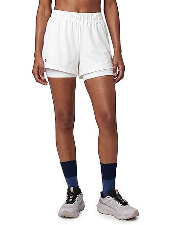 Dames 2-in-1 trailrunshort
