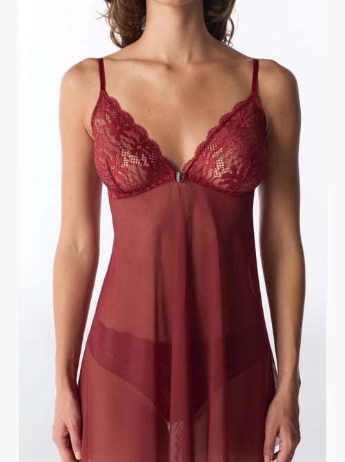 Dames babydoll van kant penti - Kiabi Dames babydoll van kant penti - Kiabi