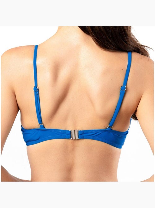 Dames Bandeau Bikini Top Koningsblauw Sun Project 1613 - Kiabi Dames Bandeau Bikini Top Koningsblauw Sun Project 1613 - Kiabi