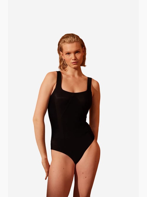 Dames basic badpak met corset penti - Kiabi Dames basic badpak met corset penti - Kiabi