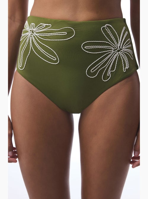 Dames bikinibroekje geborduurd penti - Kiabi Dames bikinibroekje geborduurd penti - Kiabi