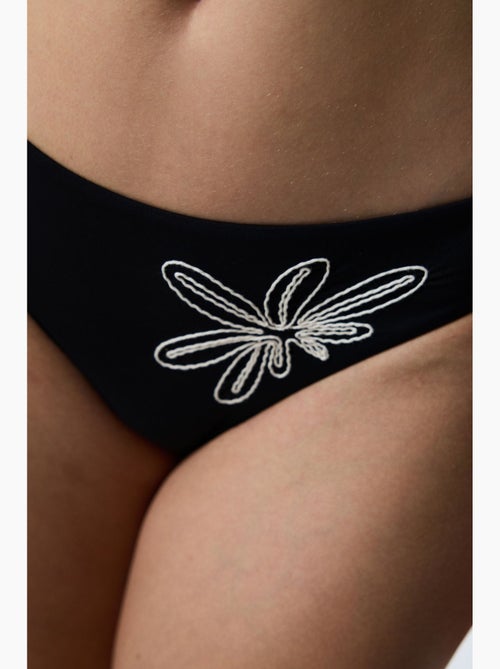 Dames bikinibroekje met borduursel penti - Kiabi Dames bikinibroekje met borduursel penti - Kiabi