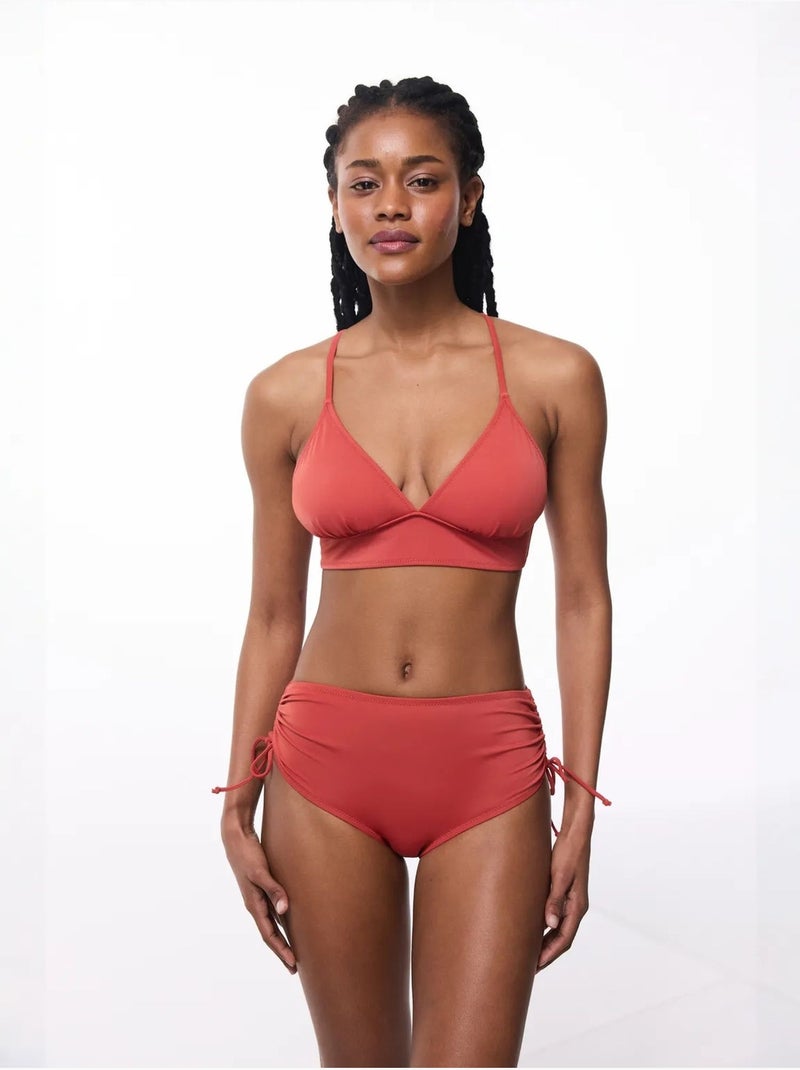 Dames bikinitop penti Terracotta - Kiabi