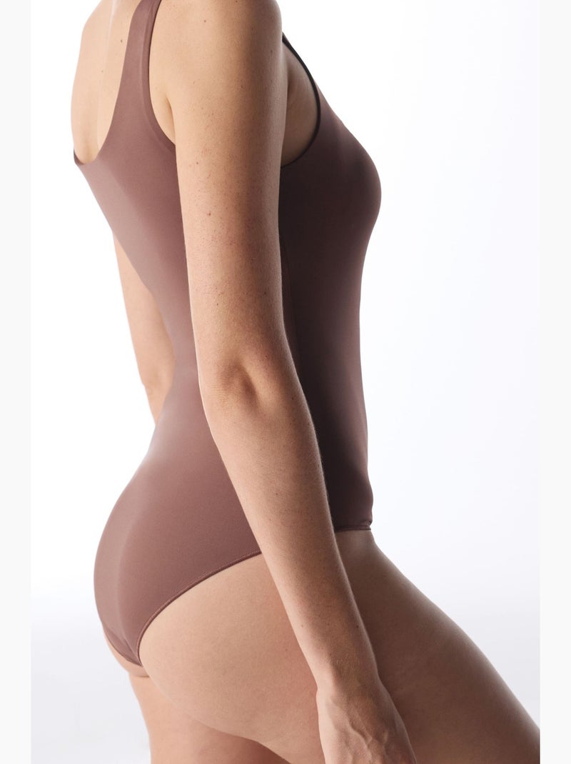 Dames body penti Chocoladebruin - Kiabi