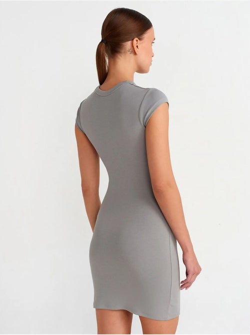 Dames bodycon mini-jurk dilvin - Kiabi