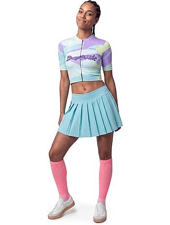 Dames boombastic cropped wielershirt