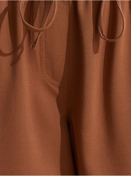 Dames broek met wijde pijp van jersey dilvin - Kiabi Dames broek met wijde pijp van jersey dilvin - Kiabi