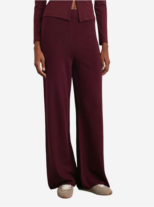Dames broek van lurexbreisel met wijde pijp dilvin - Kiabi Dames broek van lurexbreisel met wijde pijp dilvin - Kiabi