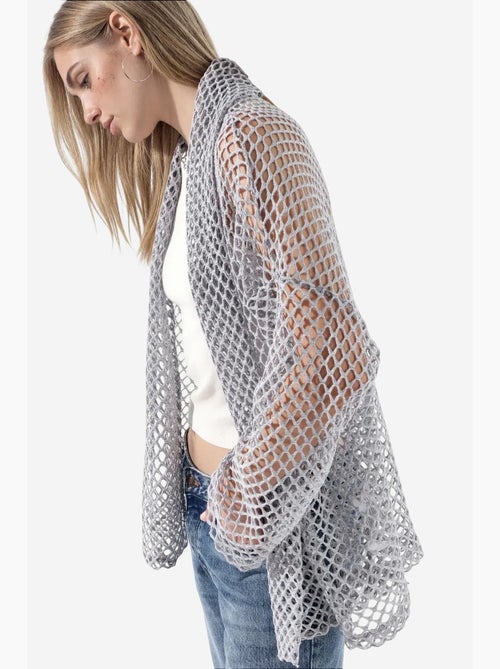 Dames cardigan van katoenmix busem - Kiabi Dames cardigan van katoenmix busem - Kiabi