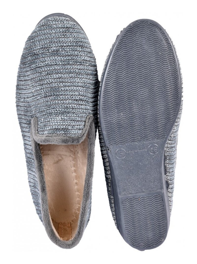 Dames Charentaise PREMIUM FANTAISIE Grijs - Kiabi