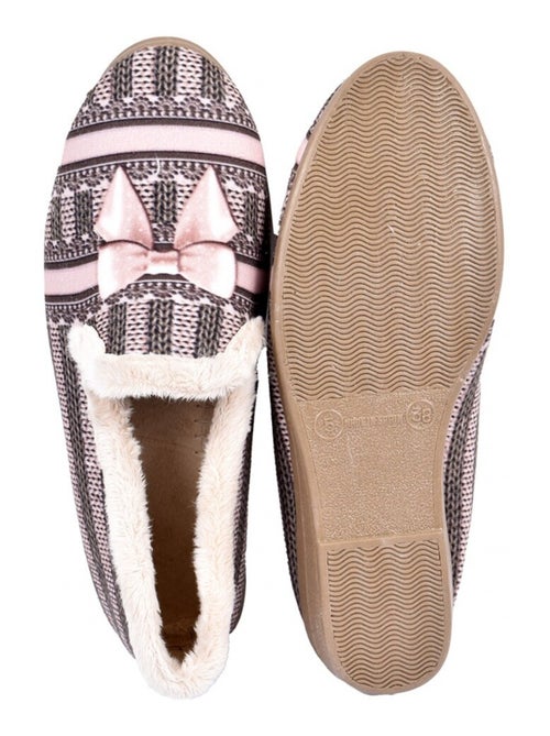 Dames charentaise premium fantaisie - Kiabi Dames charentaise premium fantaisie - Kiabi