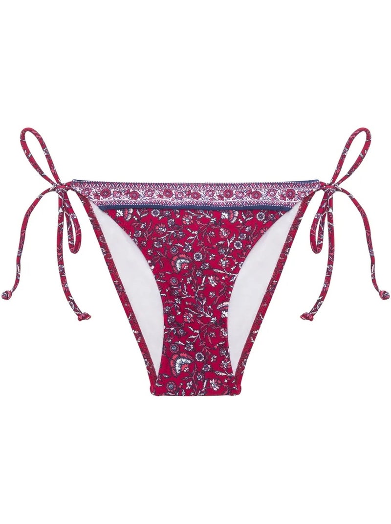 Dames chiara bikinibroekje penti Rood - Kiabi