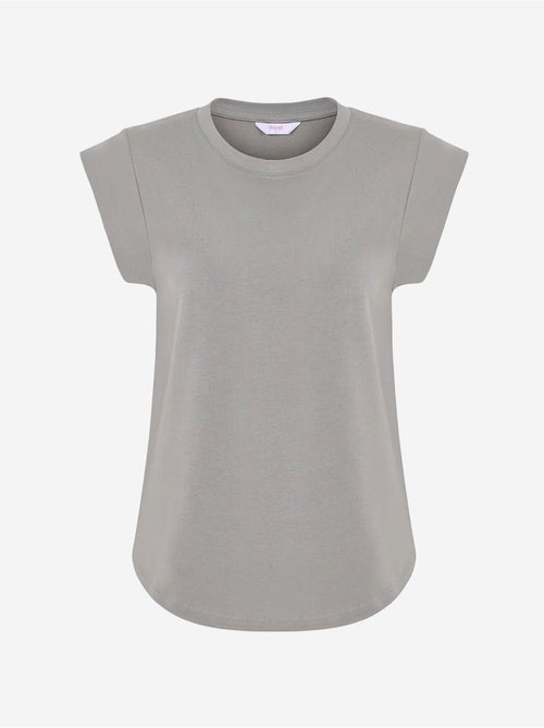 Dames curvy t-shirt penti - Kiabi