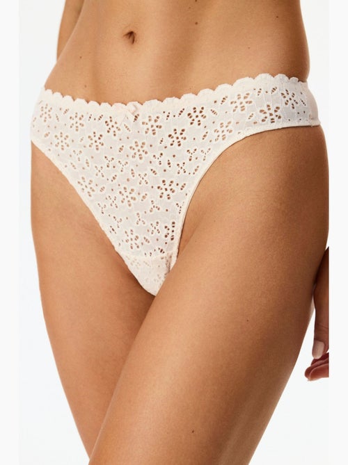 Dames fisto string penti - Kiabi